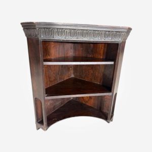 Antique Carved Corner Cabinet