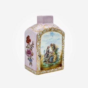 Antique Victoria Carlsbad Austria Porcelain Bottle