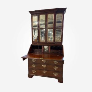 Chippendale Mahogany Secretary Desk