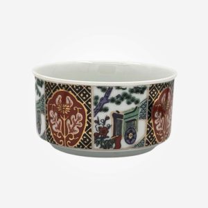 Decorative Porcelain Bowl Imari Style JAPAN 4"x2"