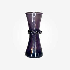 Mid-Century Vtg Blenko Purple Amethyst Mini Vase