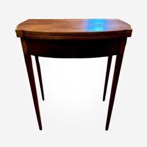 Regency Style Antique Mahogany Inlay Game/ Card Table